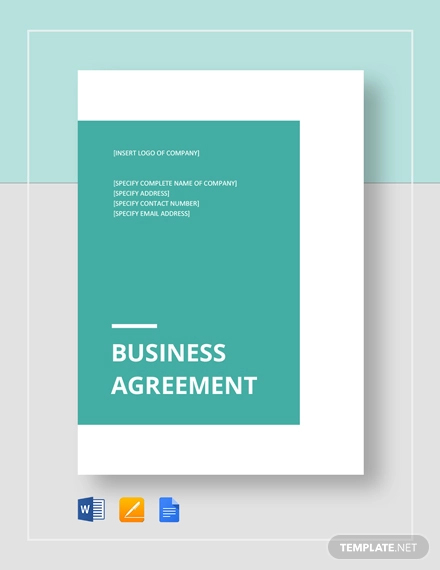 13+ Business Agreement Templates - Word, PDF | Free & Premium Templates