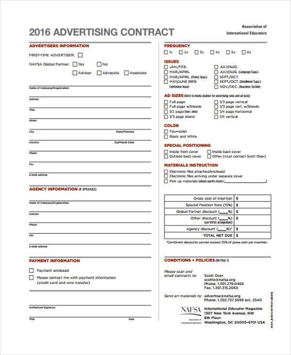 Radio Station Contract Template from images.template.net