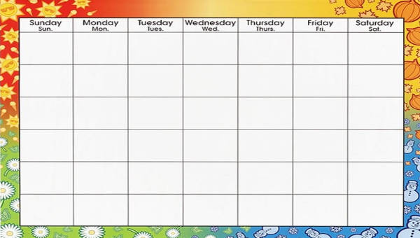 Blank Chart Template