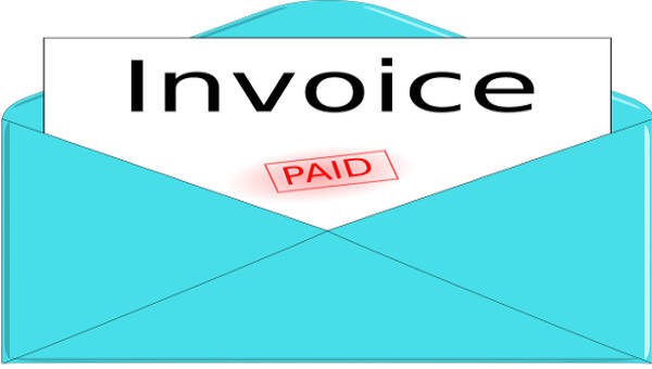 templates for outstanding invoices clipart