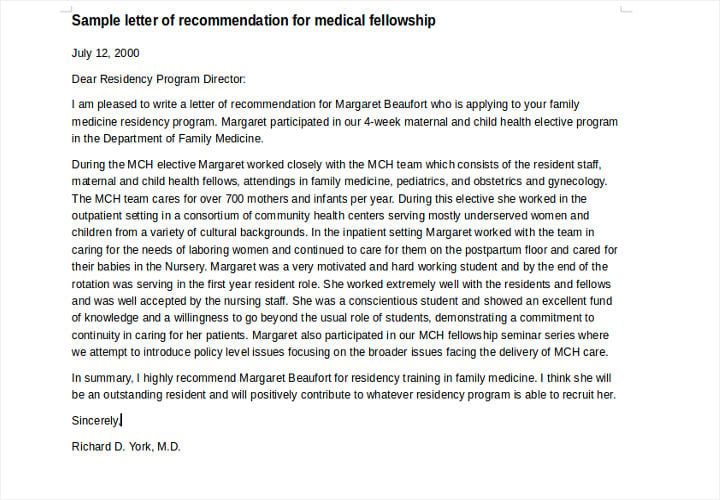 letter-of-recommendation-for-medical-fellowship