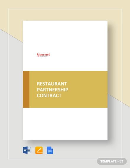 Partnership Contract 13 Word PDF Documents Download
