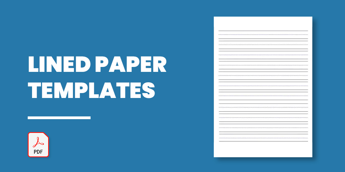 Lined Paper Template Word - HBN Infotech