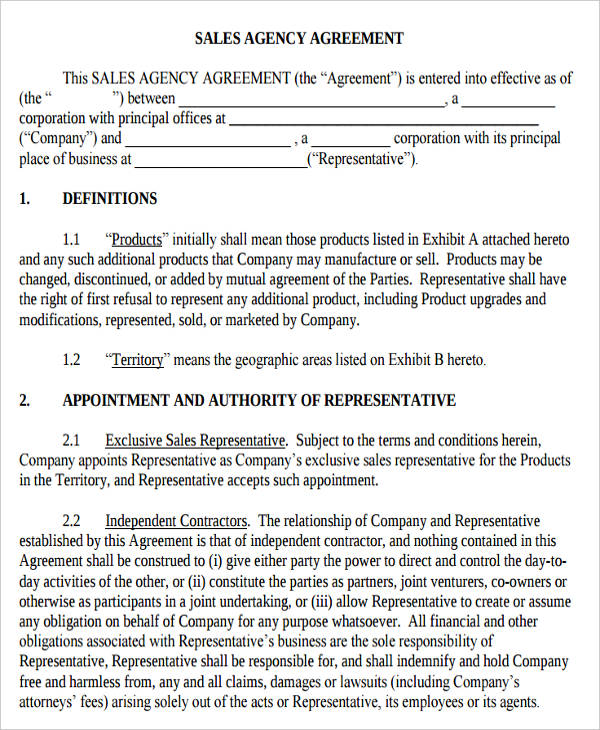 45+ Printable Agreement Forms - Word, PDF