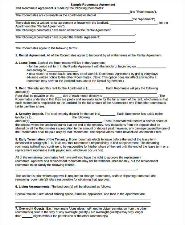 44+ Agreement Form Samples - Word, PDF