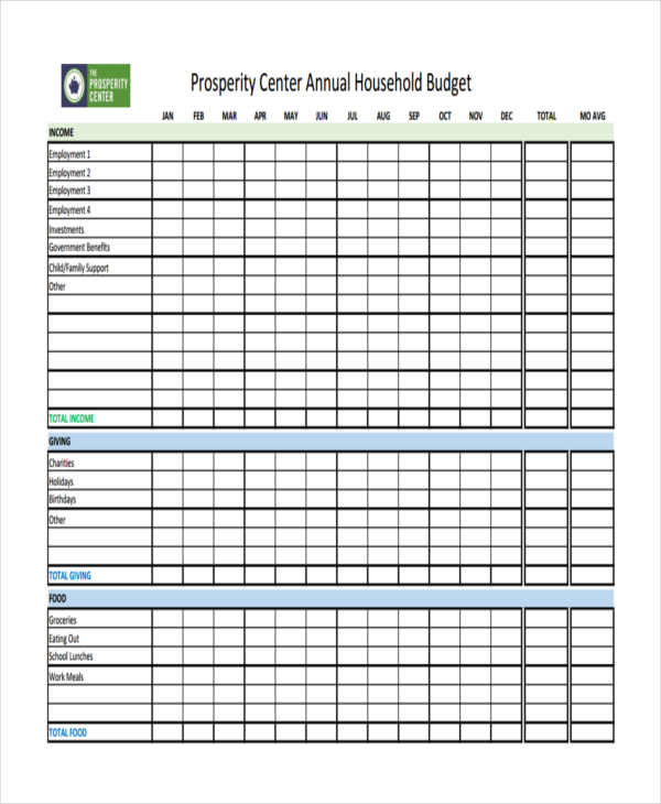 26+ Budget Templates in PDF