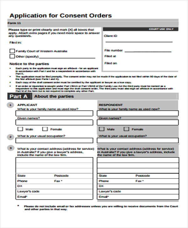 order online form