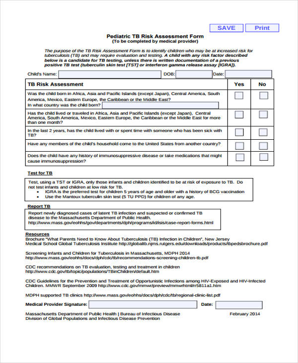 30+ Risk Assessment Samples