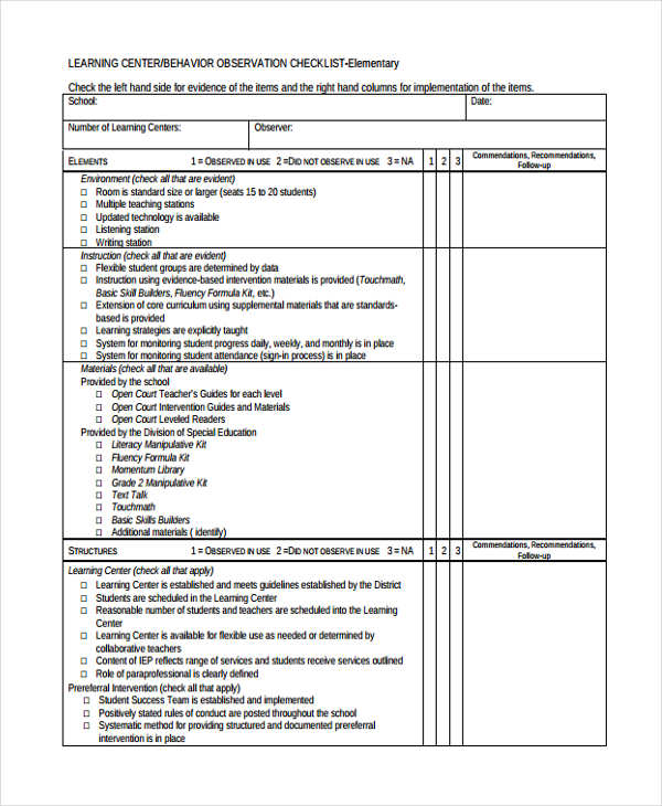 39 Checklist Templates In PDF