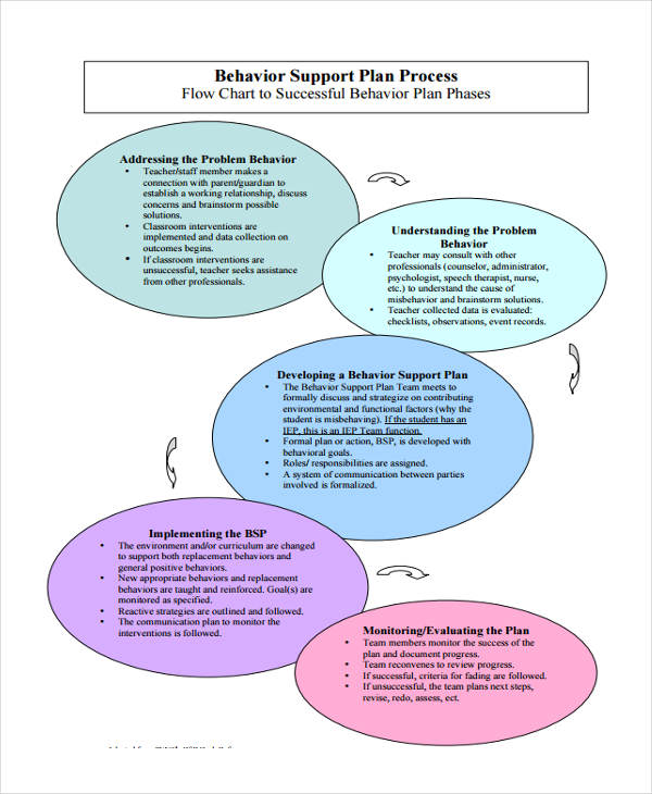 behavior plan flow chart