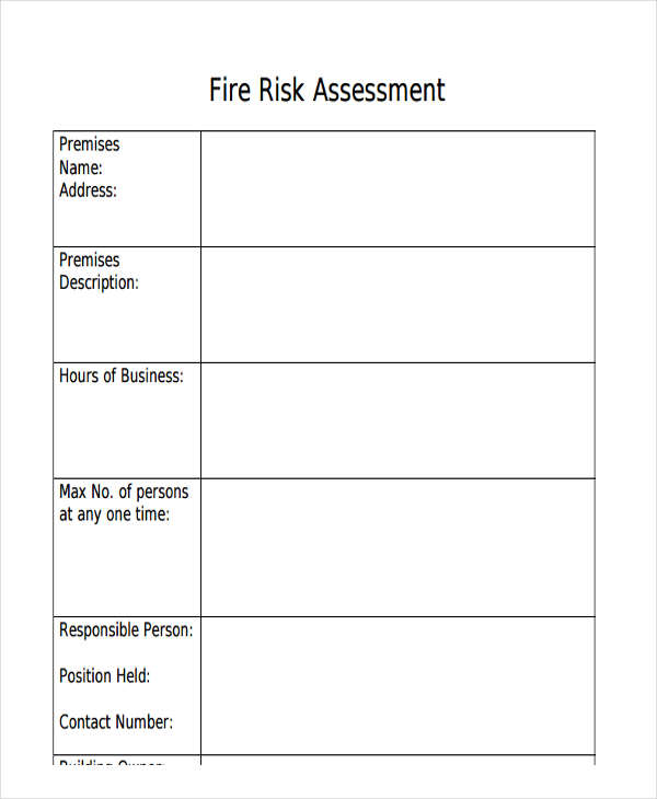 Printable Free Risk Assessment Template Printable Templates Porn Sex 