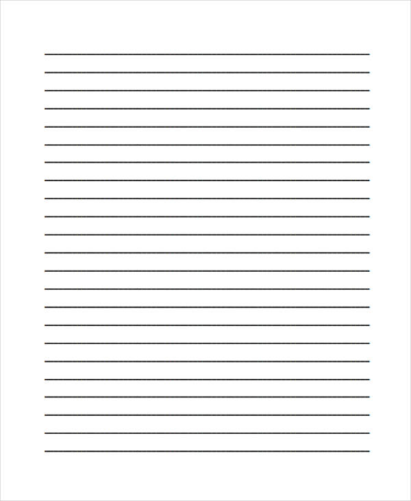 lined paper for essay