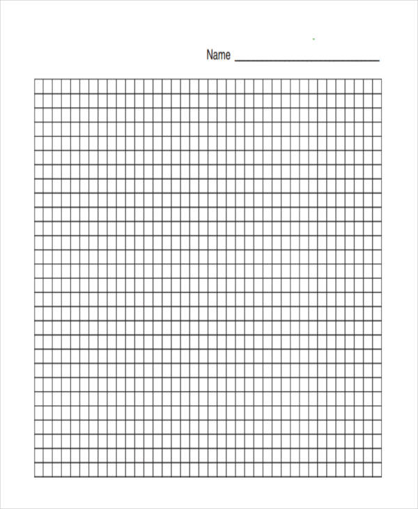 blank lined grid paper