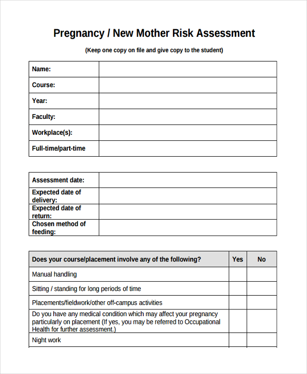 42-risk-assessment-templates