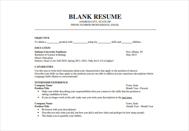 blank-resume-example