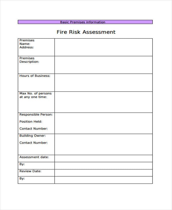 blank-risk-assessment-for-fire