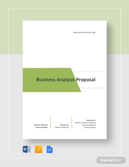 business-analysis-proposal-template