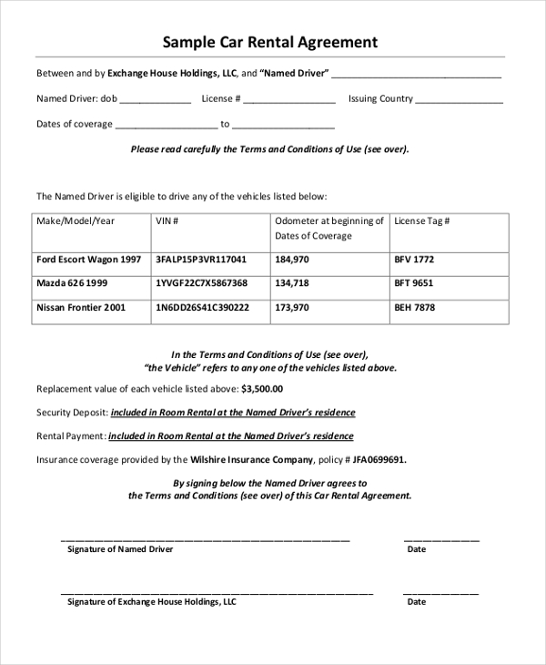 35 free agreement forms free premium templates