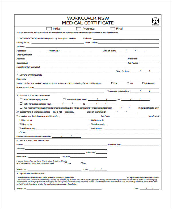 35+ Medical Certificate Templates in PDF