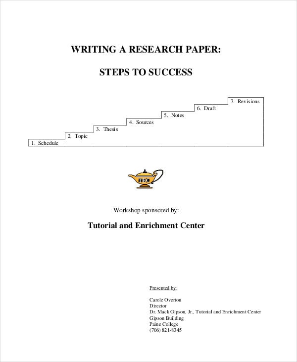 college writing research paper