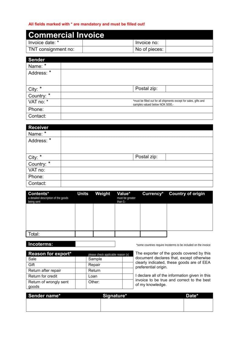 commercial invoice template word 1 788x