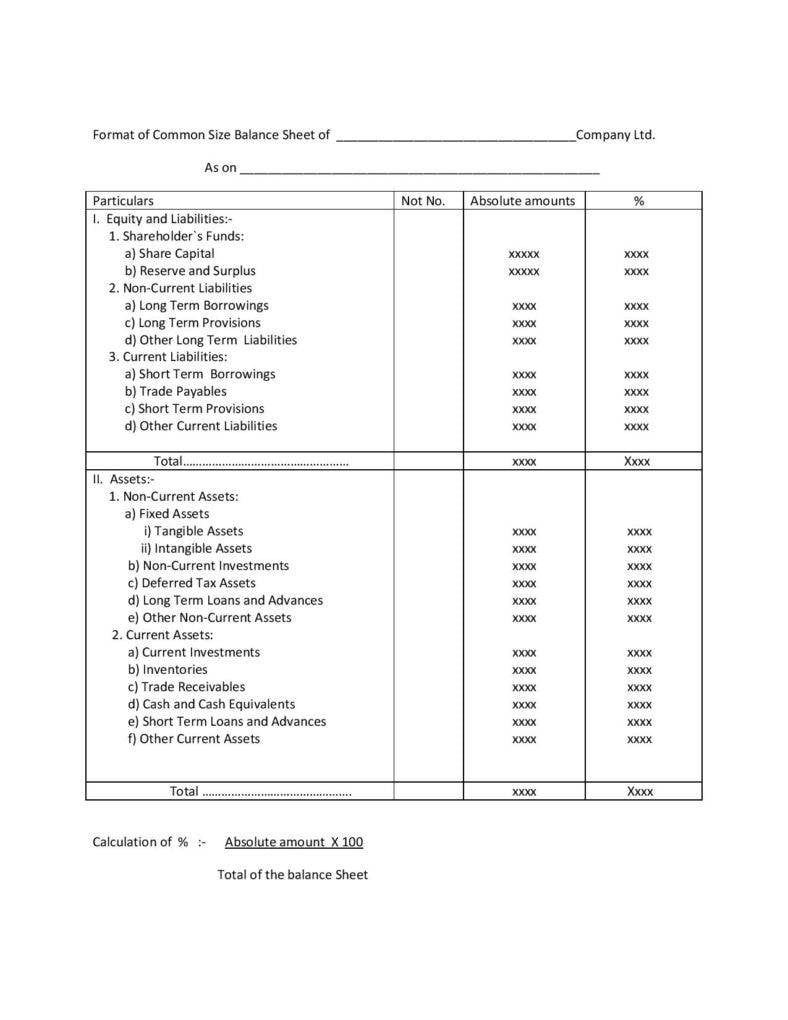 common size balance sheet pdf template free download page 001 788x1020
