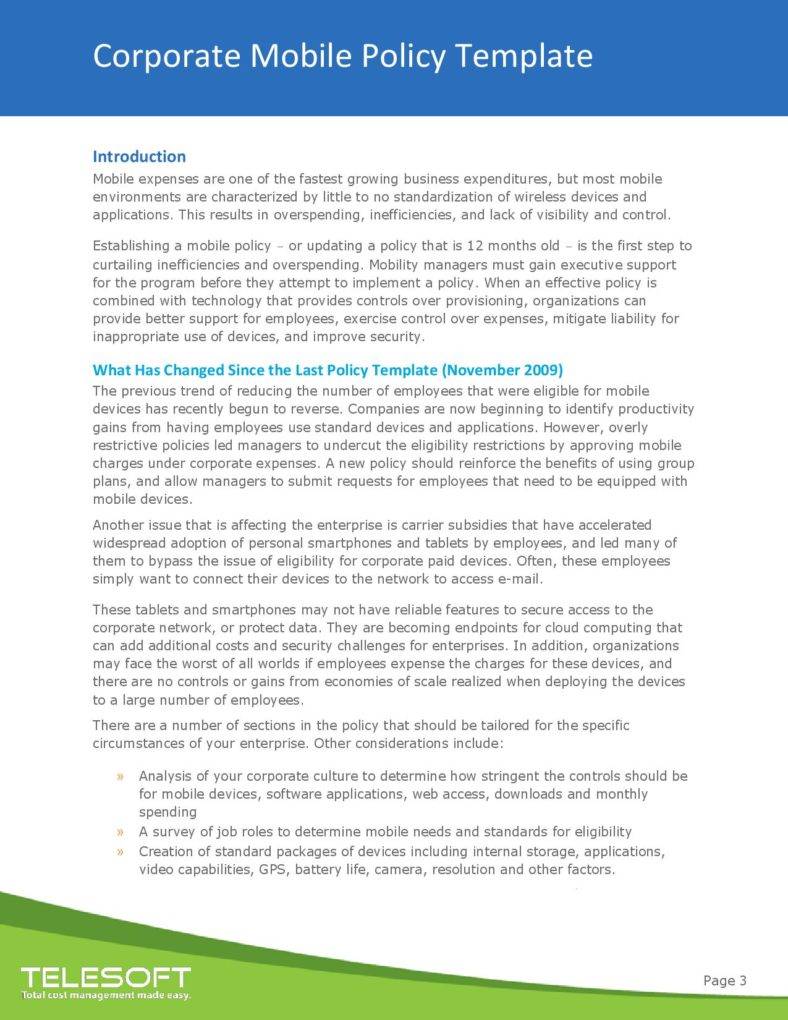 company cell phone policy template page 003 788x1020