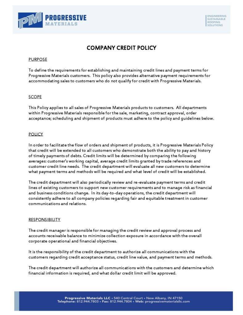 What Is A Company Policy