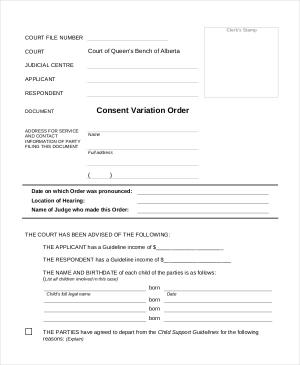 consent order variation1
