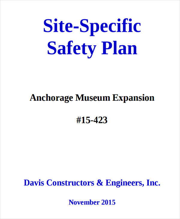 31 + Safety Plan Samples Google Docs, MS Word, Apple Pages