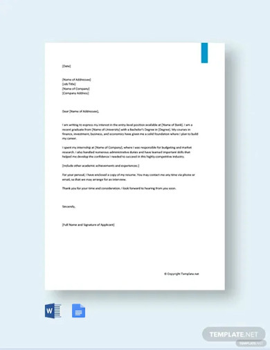 32+ Cover Letter Templates for Freshers | Free & Premium Templates