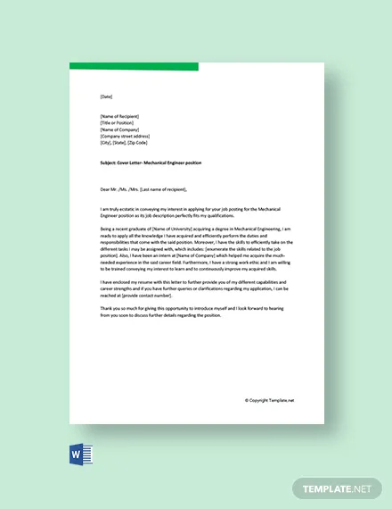 32+ Cover Letter Templates for Freshers