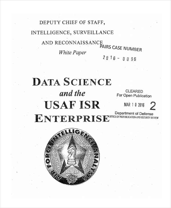 data science white paper