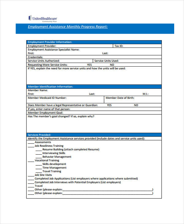 39+ Monthly Report Templates in PDF | Free & Premium Templates