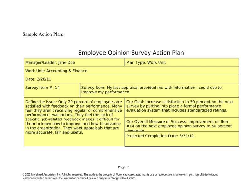 10 Developing A Business Action Plans Word Docs Pdf 0940