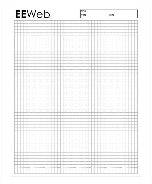 Printable Graph Paper Templates 10+ Free Samples, Examples Format