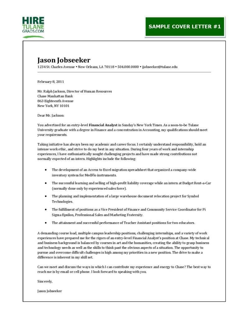 cover letter for fresher business analyst