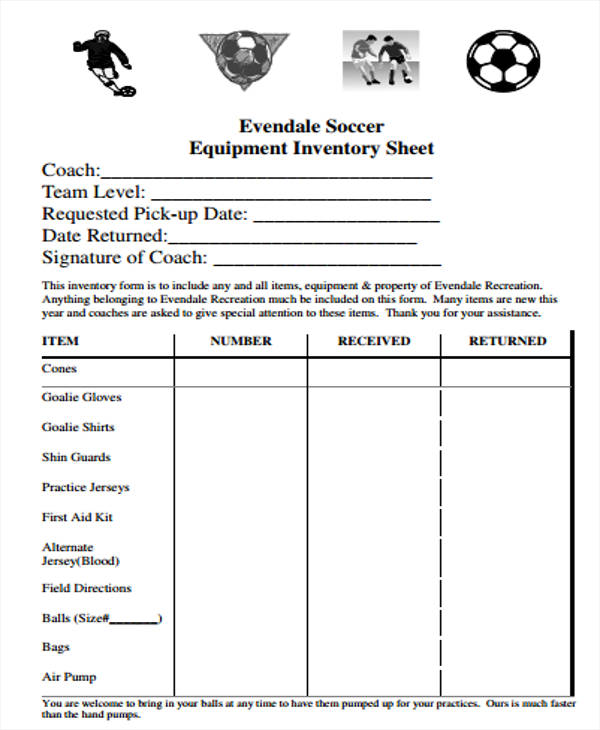 10+ Equipment Inventory List Templates Free Samples, Examples, Format Download