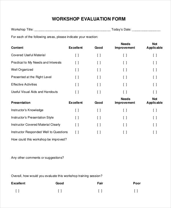 assignment evaluation sheet