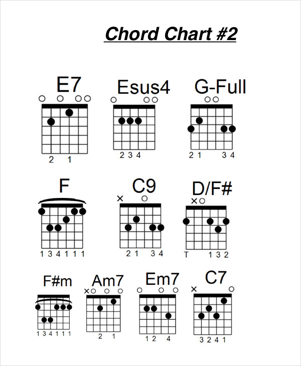 7-chord-chart-templates-free-samples-examples-format-download