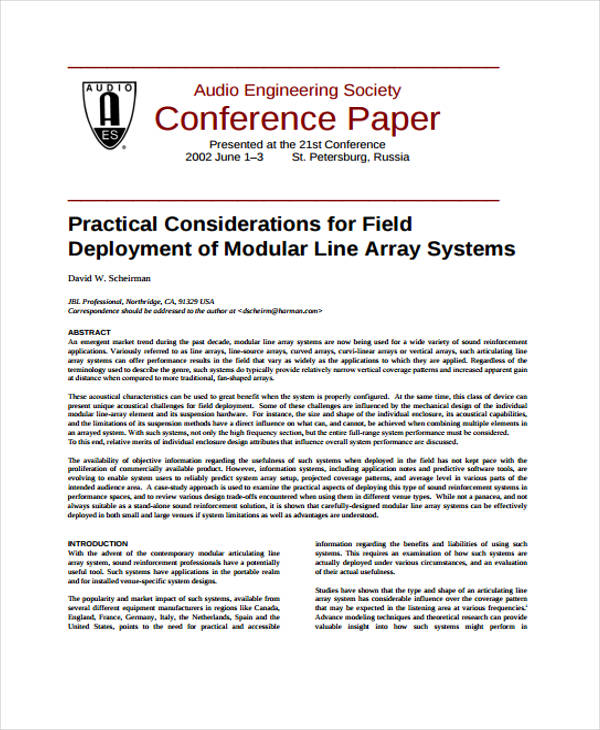 conference paper presentation template