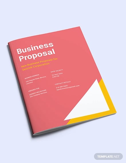 free new business proposal template