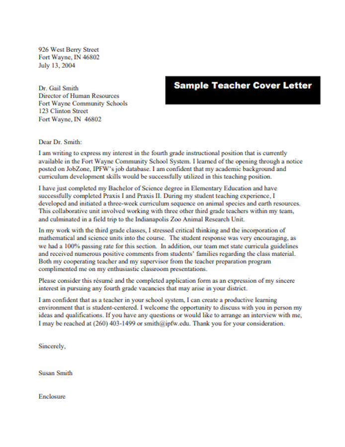 32+ Cover Letter Templates for Freshers