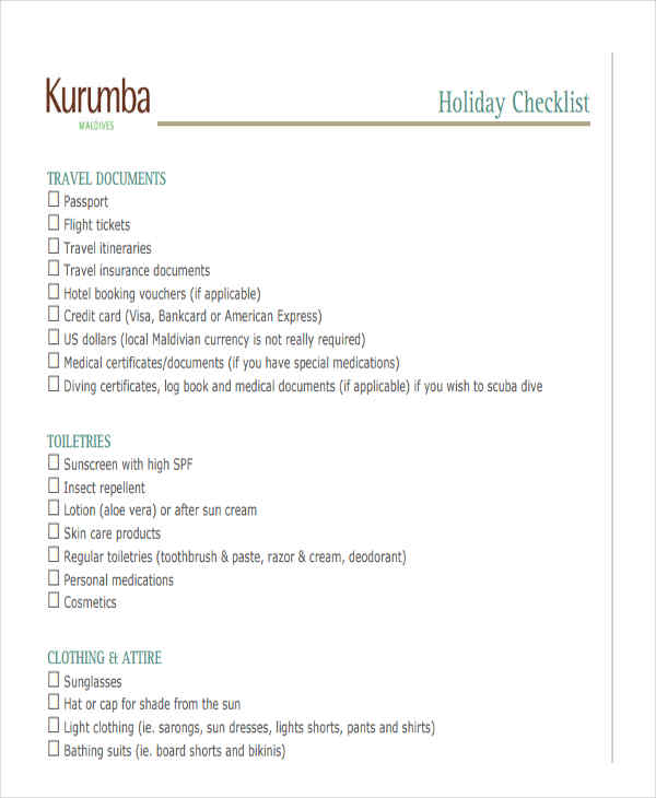 holiday-checklist-sample