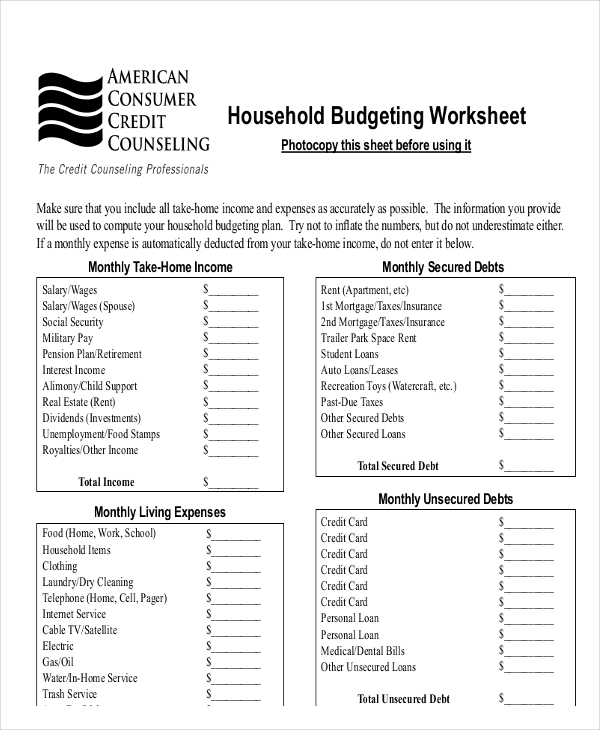21+ Free Expense Sheet Templates