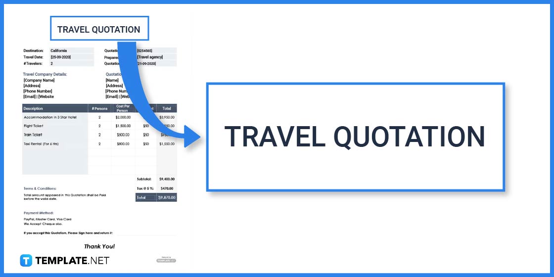 how to make a quotation in microsoft excel step
