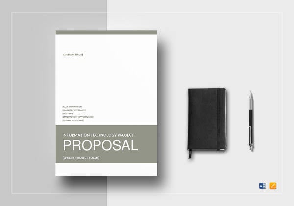 it project proposal template