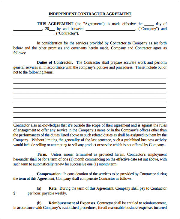 45+ Printable Agreement Forms - Word, PDF