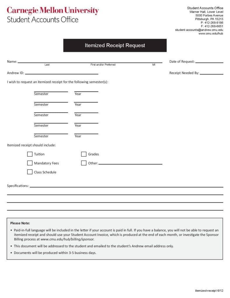 receipt printable sample Use   Receipt Premium 10 Free  & Business Templates to