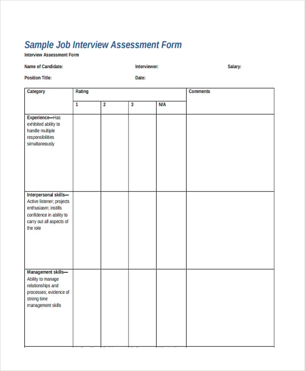 job-interview-assessment